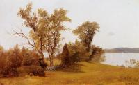 Bierstadt, Albert - Sailboats on the Hudson at Irvington